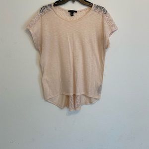 Forever 21 light pink blouse